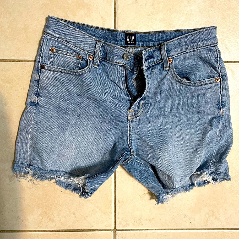 Gap jean shorts